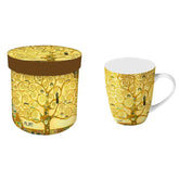 TAZA ARBOL DE LA VIDA EN CAJA DE REGALO KLIMT | ENESCO